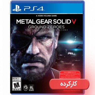 Metal Gear Solid V Ground Zeroes - PS4 - کارکرده